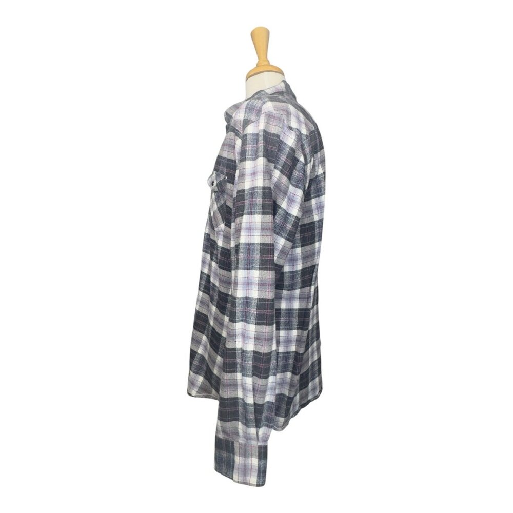 Drill Clothing Co. Mens Plaid Button-Up Shirt Size XL Long Sleeve 100% Cotton - Picture 8 of 9